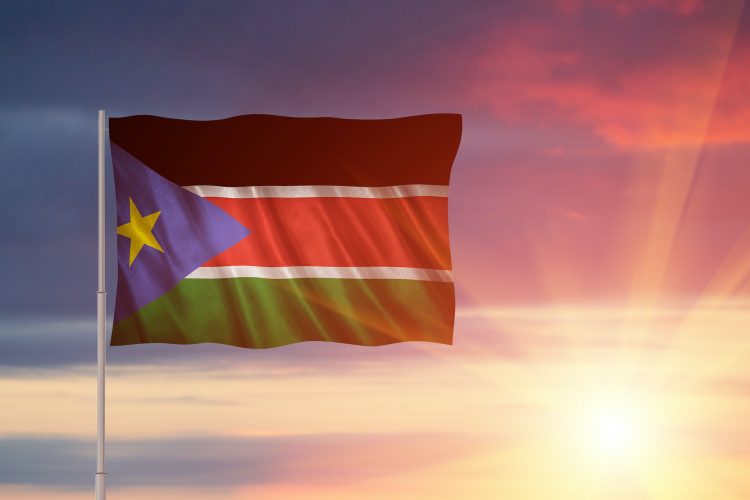 Flag of the South Sudan